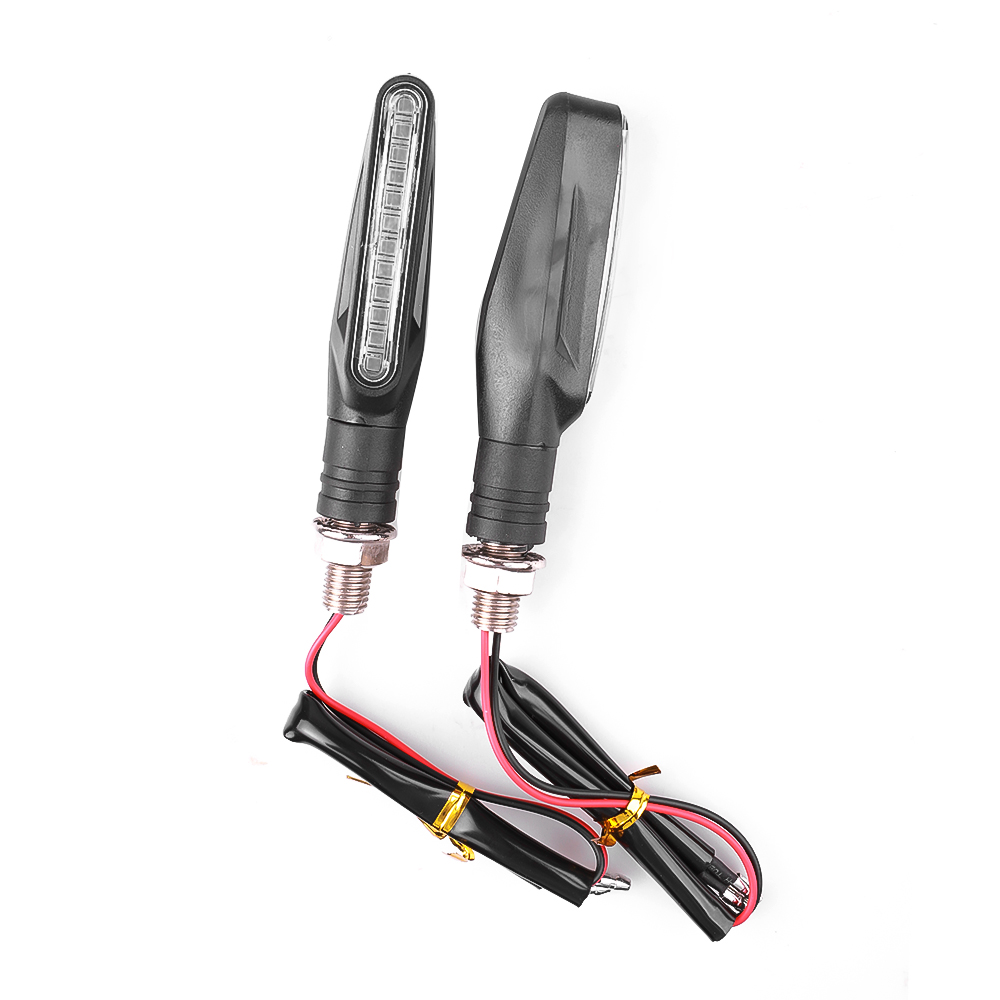 Sos Light Strobe - ไฟเลี้ยวรถจักรยานยนต์ LED 2 ชิ้น 12 SMD