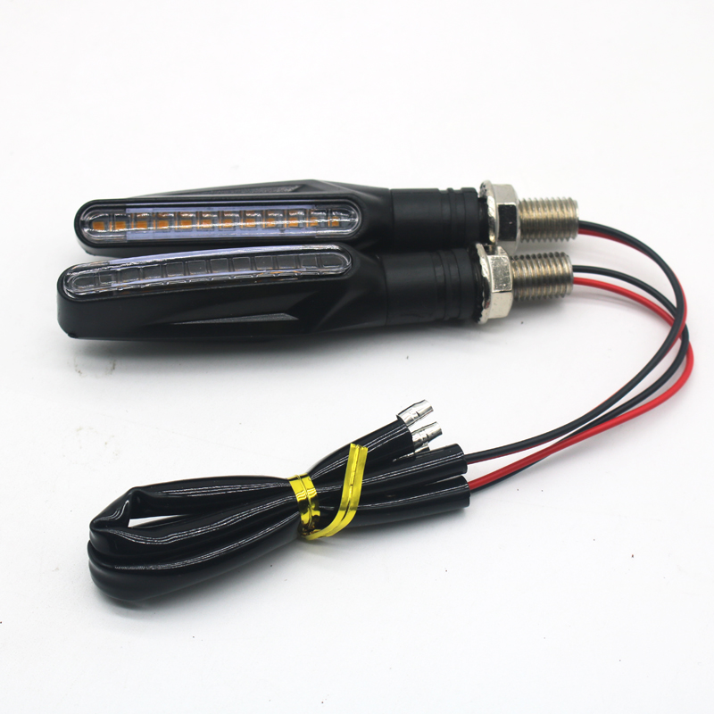 Sos Light Strobe - 2/1PCS LED สัญญาณไฟเลี้ยวรถจักรยานยนต์ 12 SMD TAIL