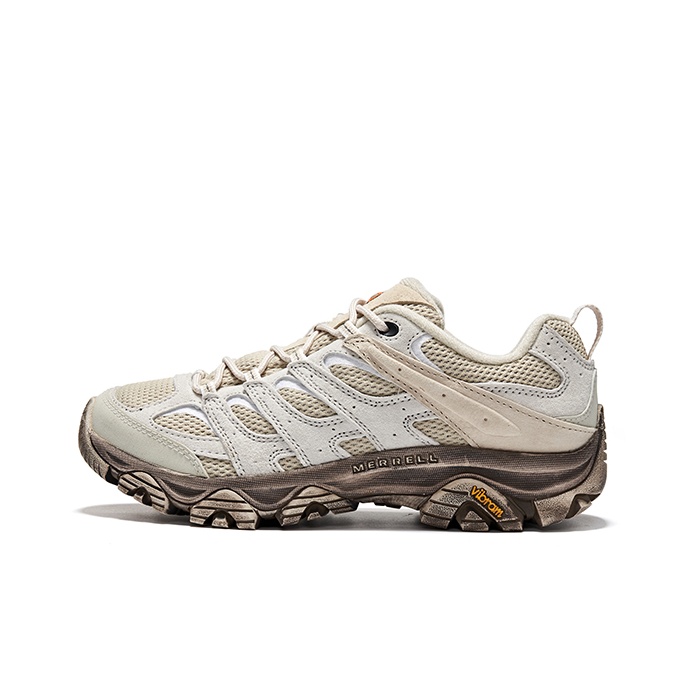 Merrell Shoes Moab 3 - MERRELL MOAB 3 รองเท้าปีนเขาแบบหุ้มข้อต่ำสำหรับผู้ชาย สีเอครู รุ่น