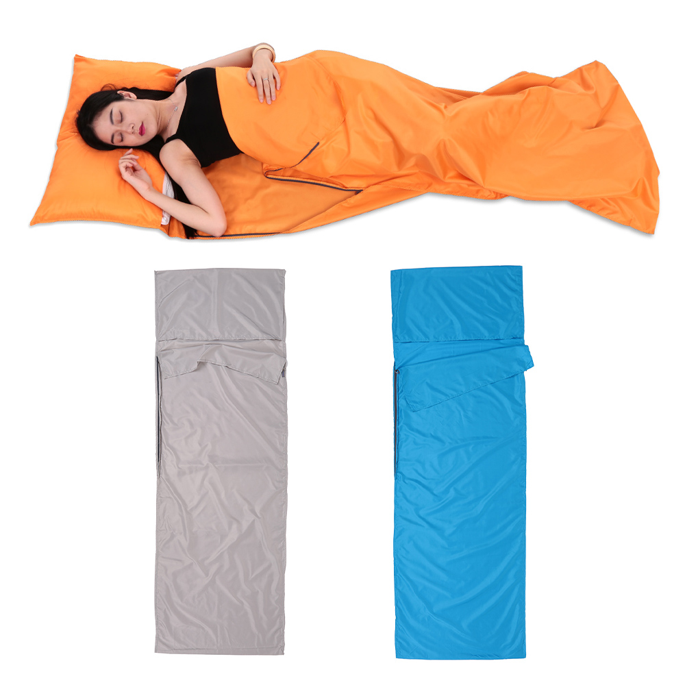 Bivy Bag Emergency - TOMSHOO Outdoor Travel Hotel ถุงนอนแคมป์ปิ้งเดินป่าโพลีเอสเตอร์ Pongee