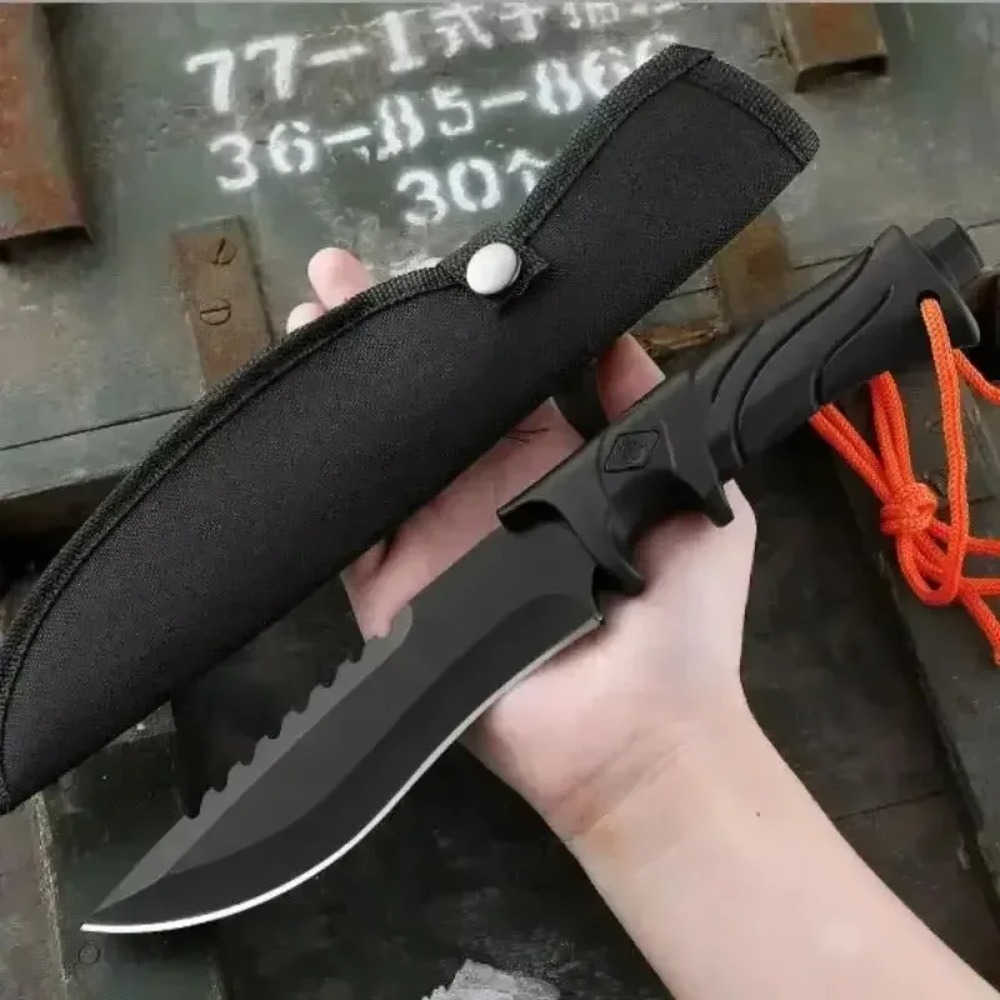 มีดพกพาอเนกประสงค์สำหรับแคมป์ป - Bushcraft Knife Fixed บทวิจารณ์และราคา