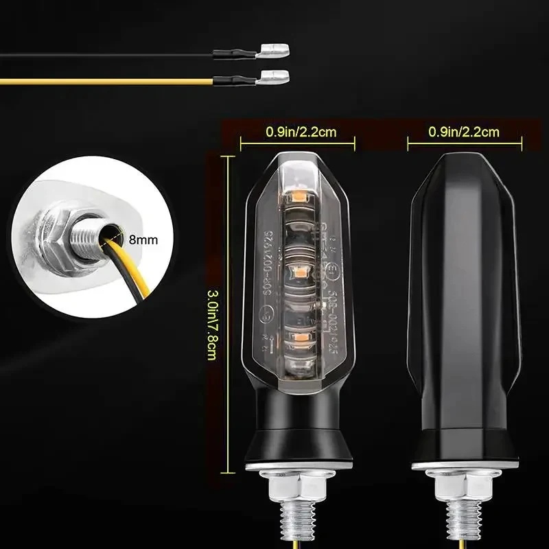 ไฟเลี้ยว LED ขนาดเล็กสำหรับมอเ - Sos Light Strobe บทวิจารณ์และราคา