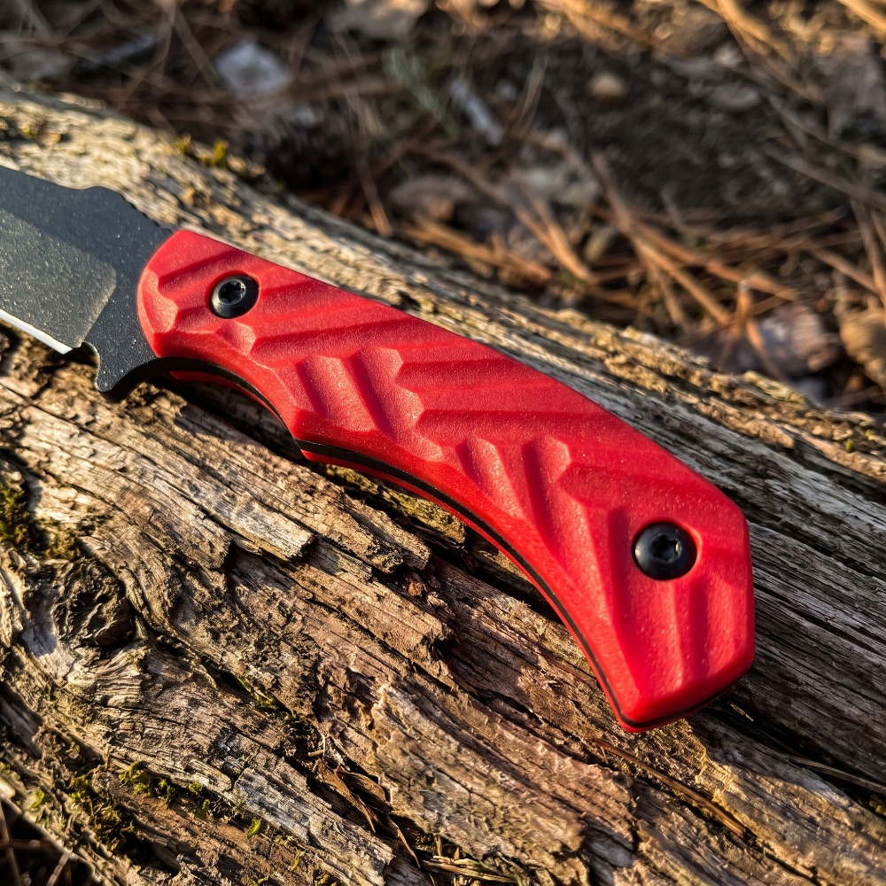 มีดล่าสัตว์ใบมีดตายตัว ด้ามจับ - Bushcraft Knife Fixed บทวิจารณ์และราคา