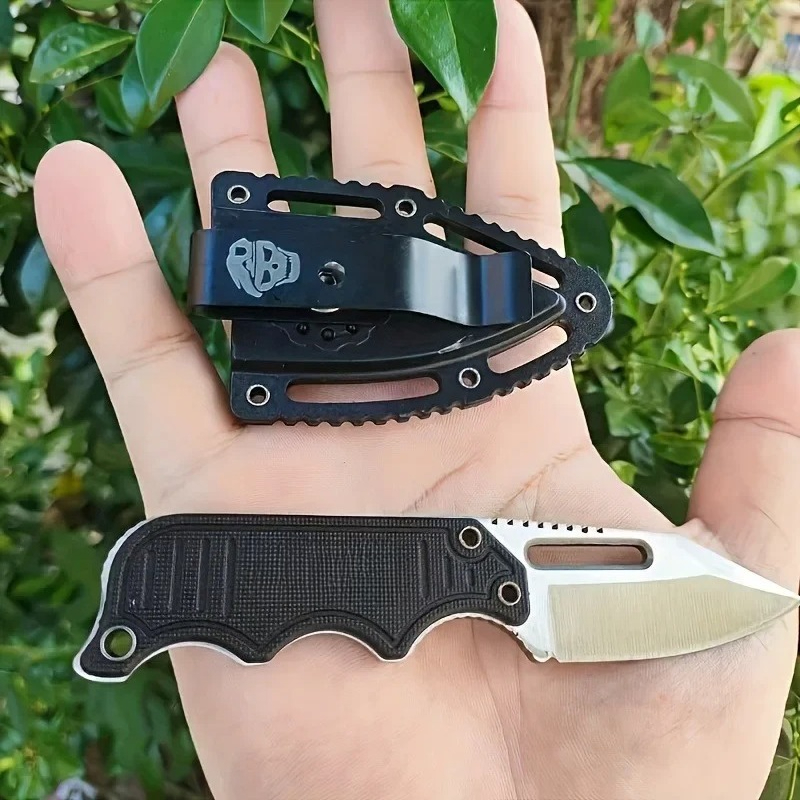 มีดใบตายขนาดเล็ก ด้ามจับ G10 ใ - Bushcraft Knife Fixed บทวิจารณ์และราคา