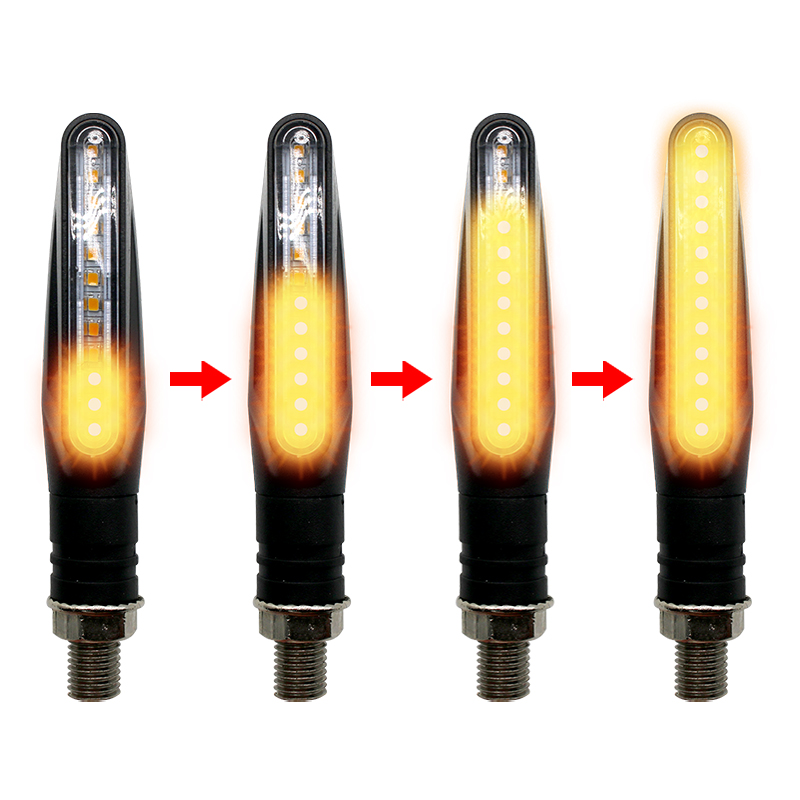 2/1PCS LED สัญญาณไฟเลี้ยวรถจัก - Sos Light Strobe บทวิจารณ์และราคา