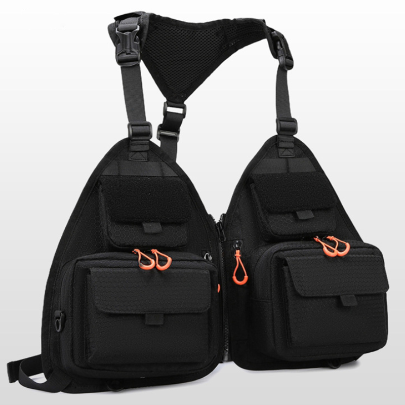 เสื้อกั๊กตกปลาแบบยุทธวิธีสำหรั - Fishing Kit Compact บทวิจารณ์และราคา